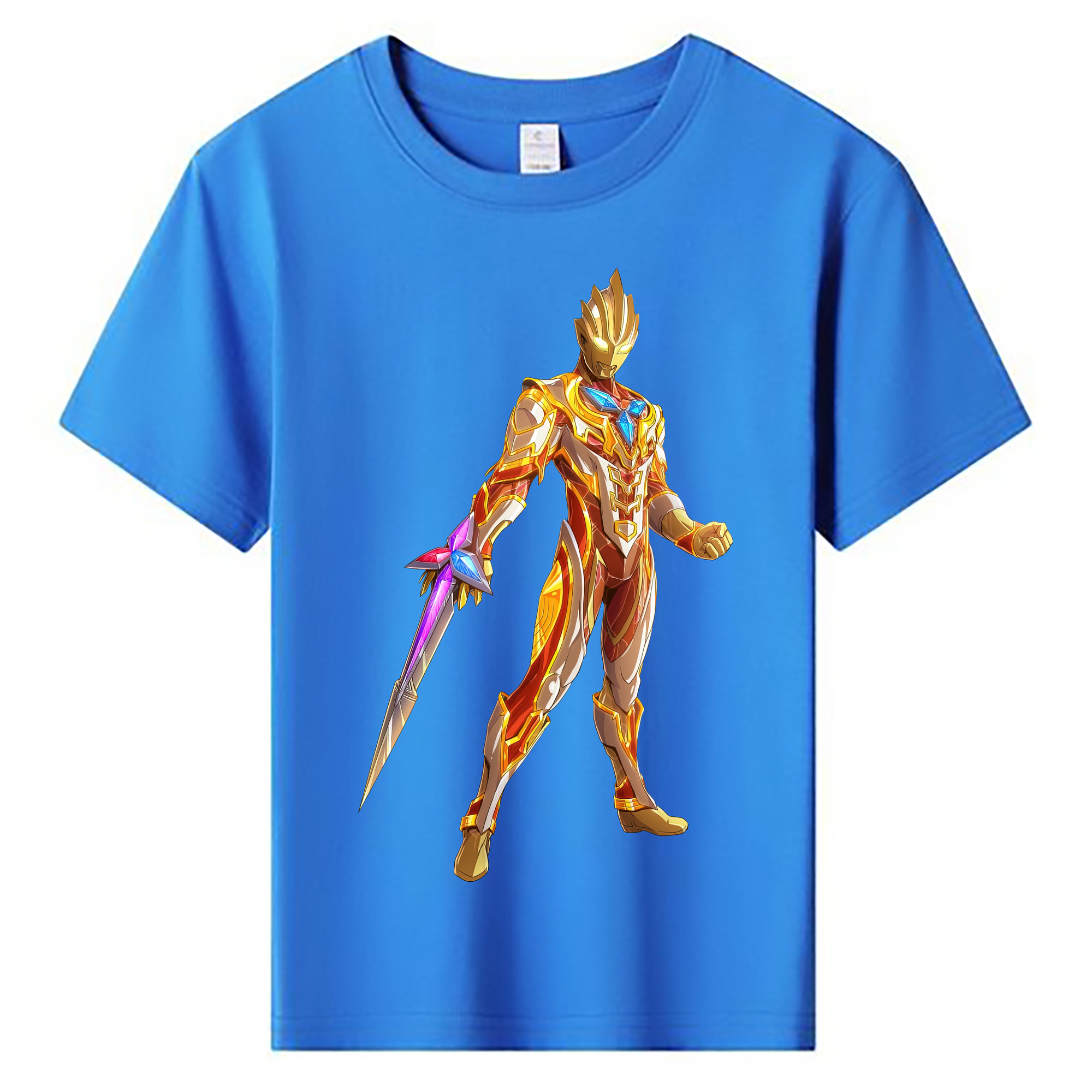 （画像用） ウルトラマン Ultraman 綿100％キッズTシャツ（フロントプリント）